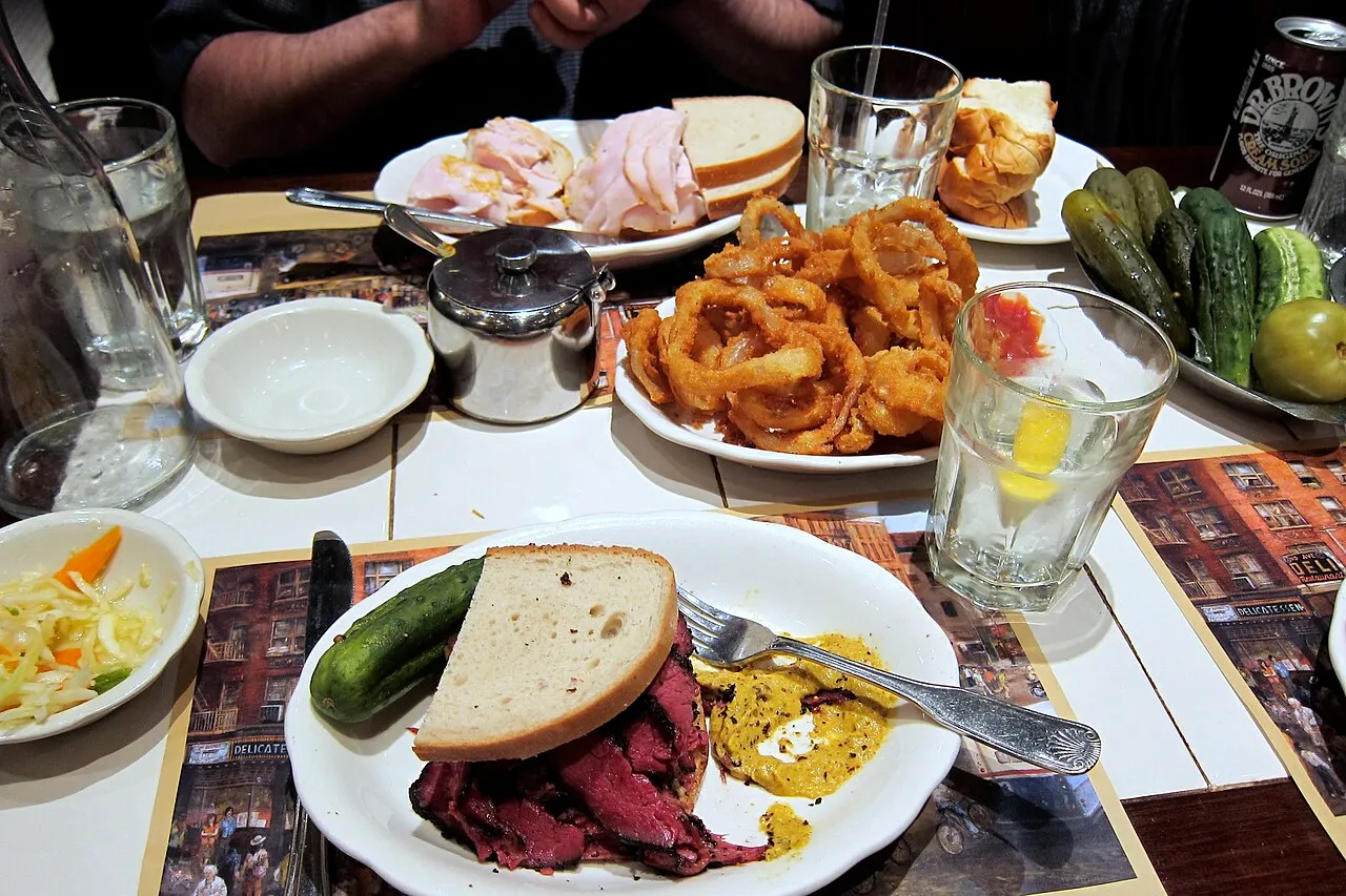 Archival photograph of 2nd Ave Deli: East 33rd Street, New York (2011)