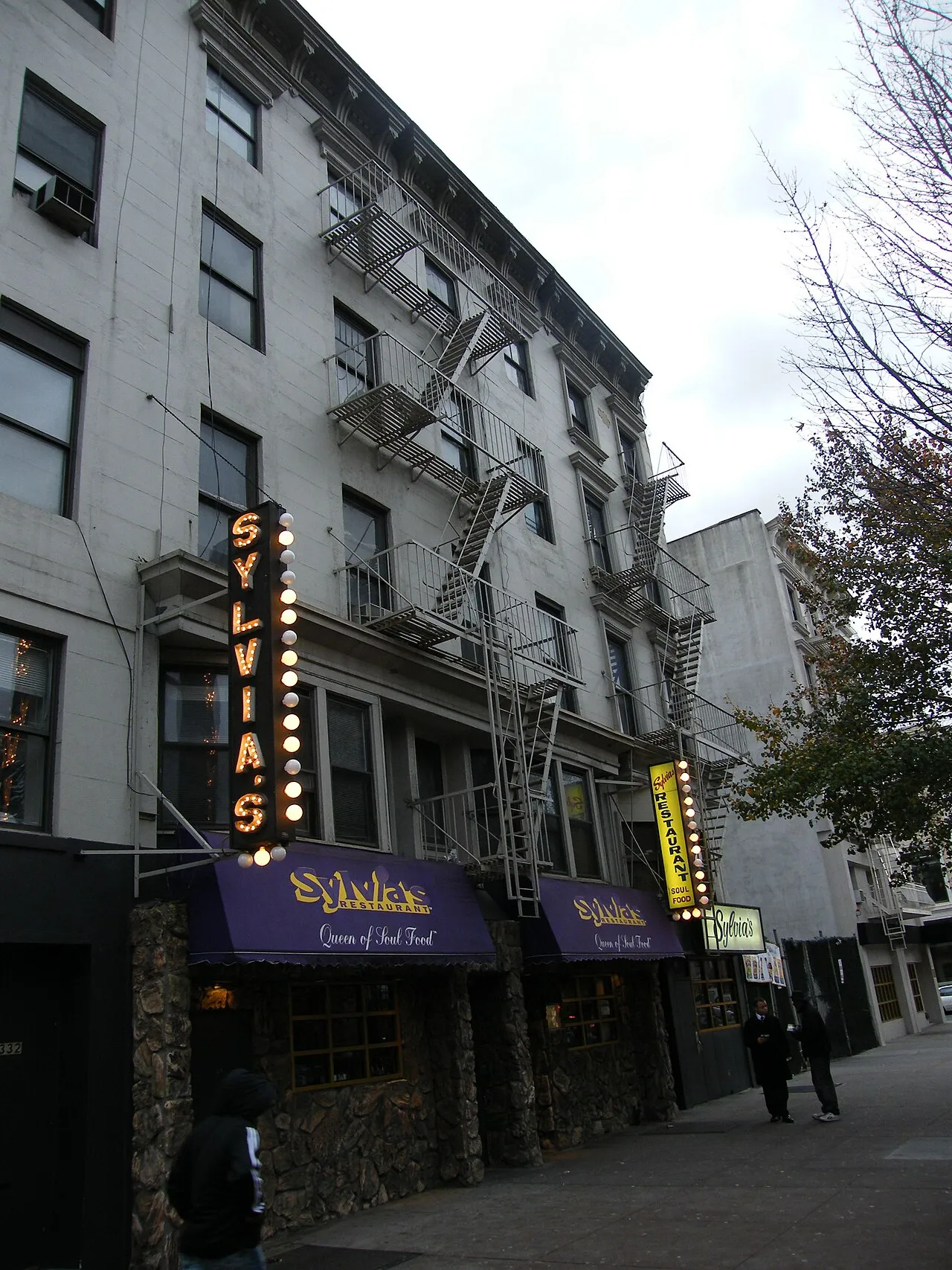 Archival photograph of Sylvia’s Restaurant, New York (2008)