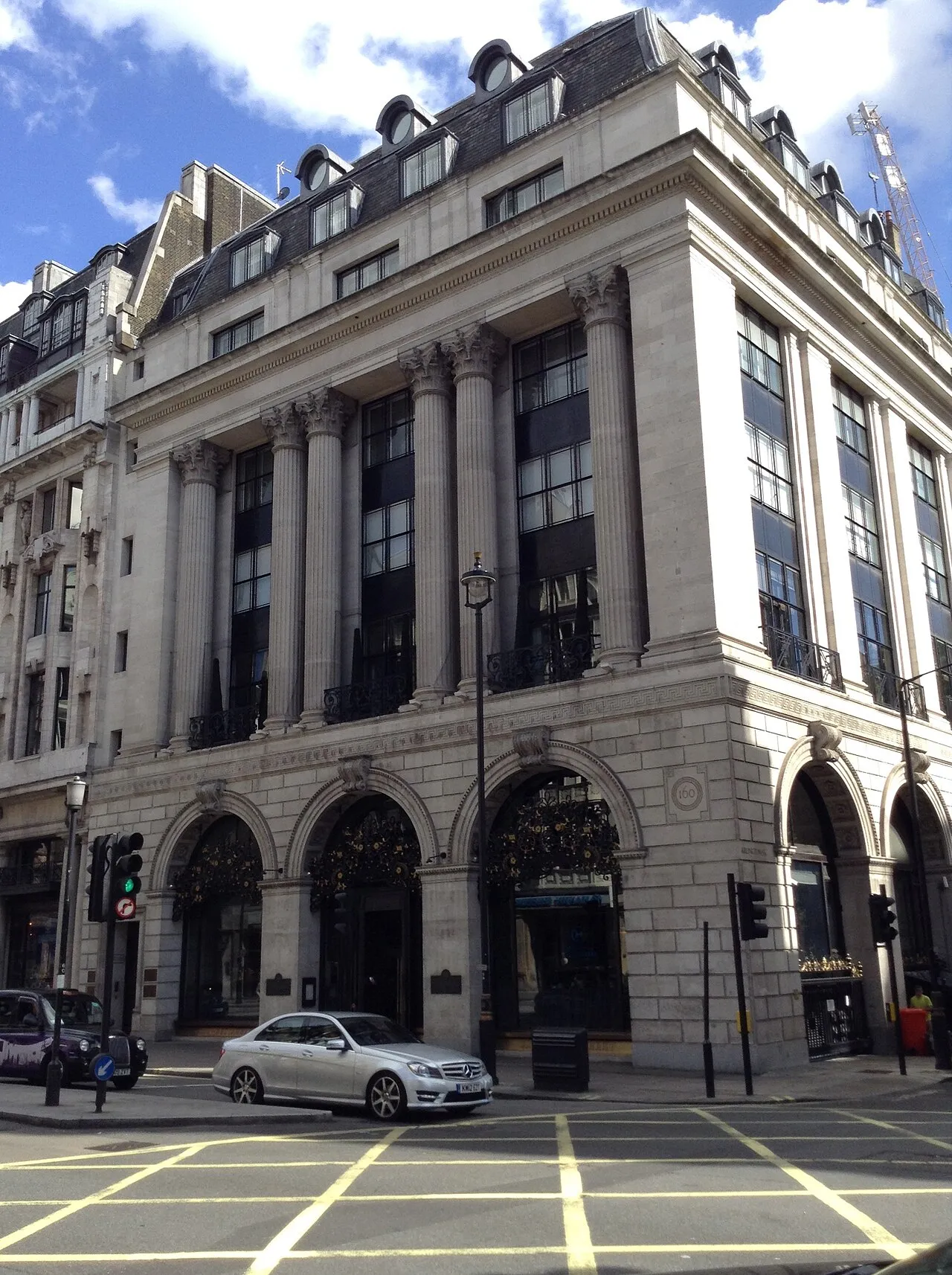 Archival photograph of The Wolseley, London (2014)
