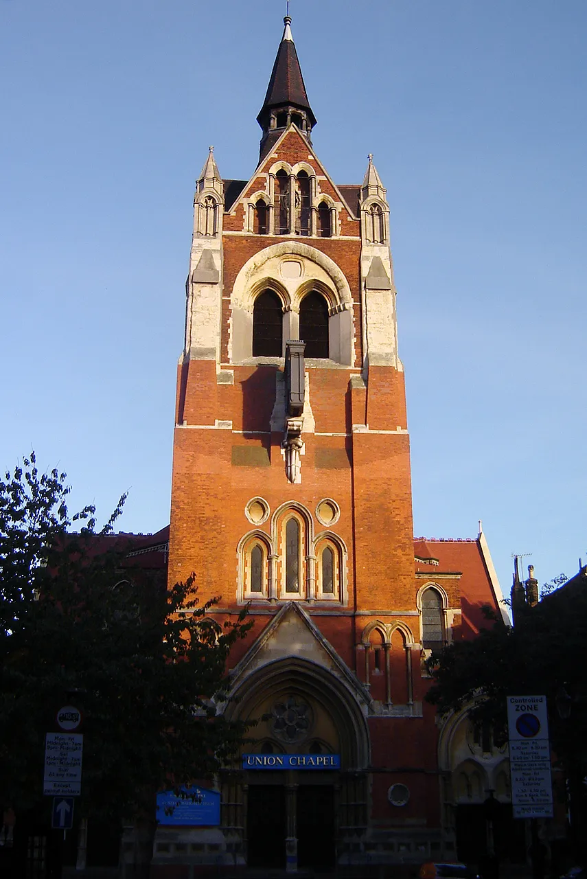 Archival photograph of Union Chapel, London (2007)