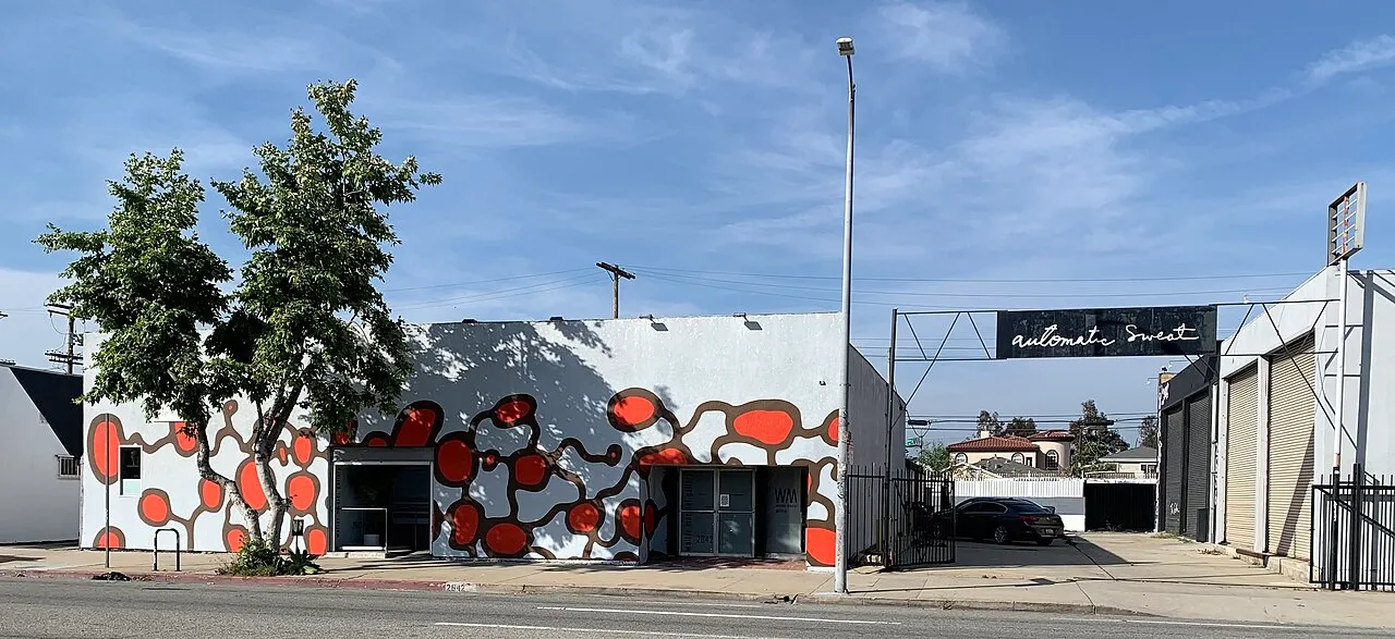 Archival photograph of Walter Maciel Gallery, Los Angeles (2021)