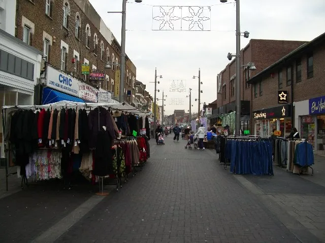 Archival photograph of Walthamstow Market, London (2005)