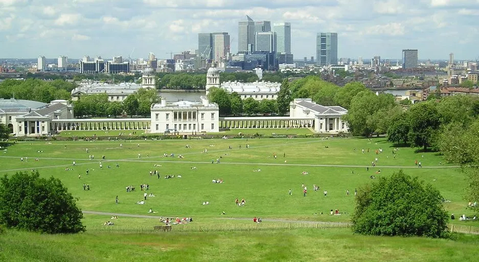 Archival photograph of Greenwich Park, London 
