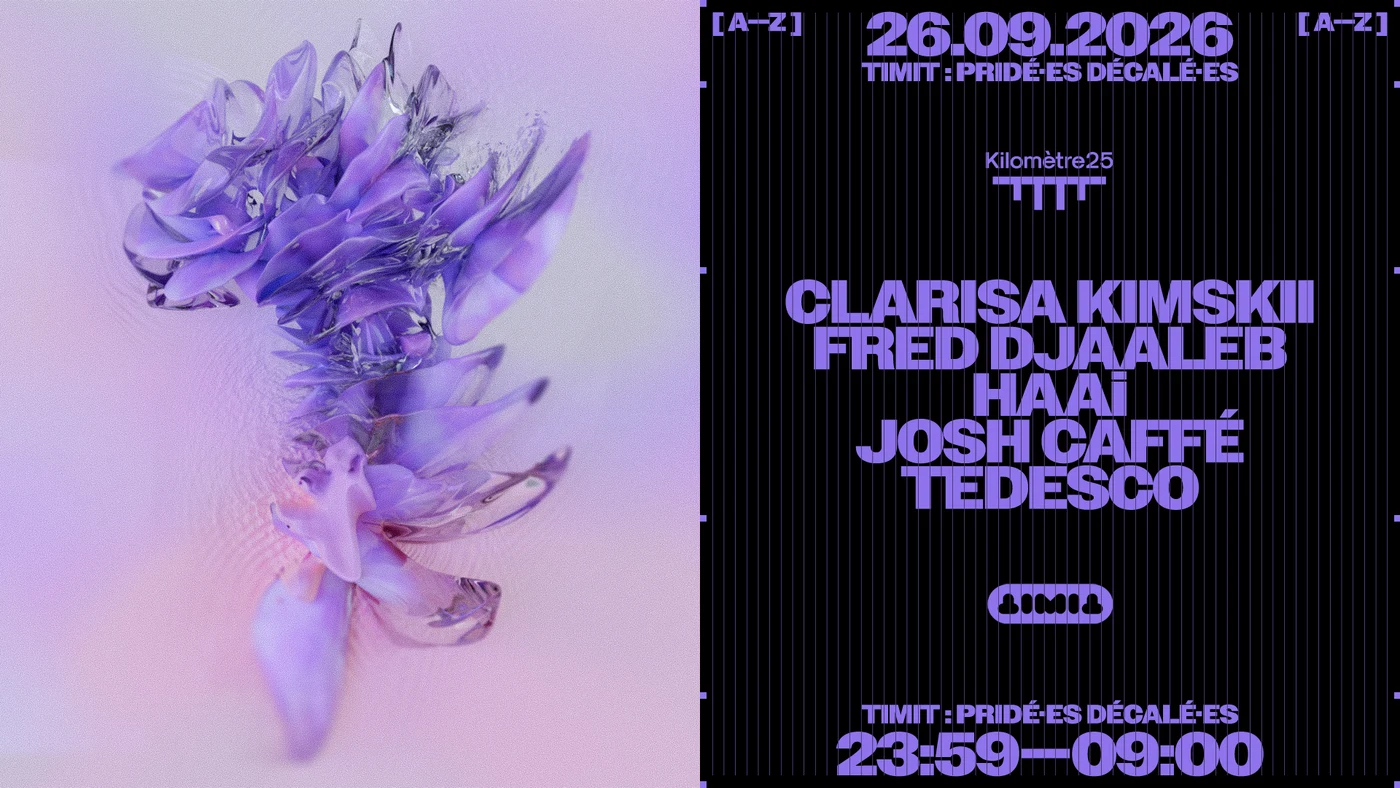 Visuel officiel : TIMIT : HAAi, Josh Caffé et Clarisa Kimskii