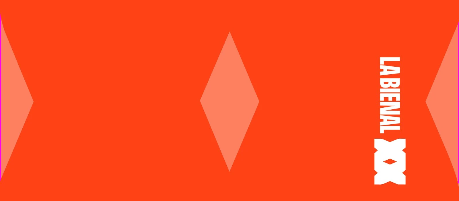 Orange official graphic for HABITAR at the 2026 Buenos Aires Architecture Biennial.