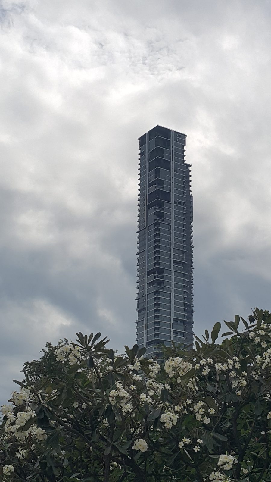 The Bangkok riverfront development in January 2019, before Capella and Stella opened