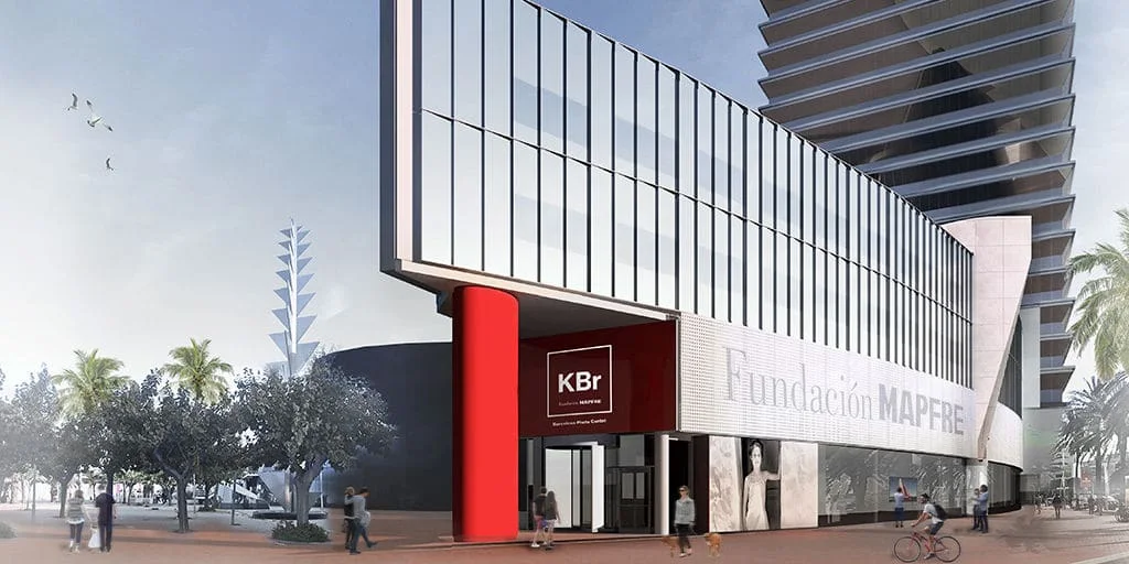 KBr Barcelona Photo Center: photography centre building and entrance