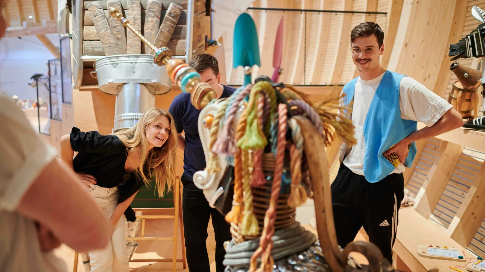 Anoha : Museumsraum (Bild von der offiziellen Website)