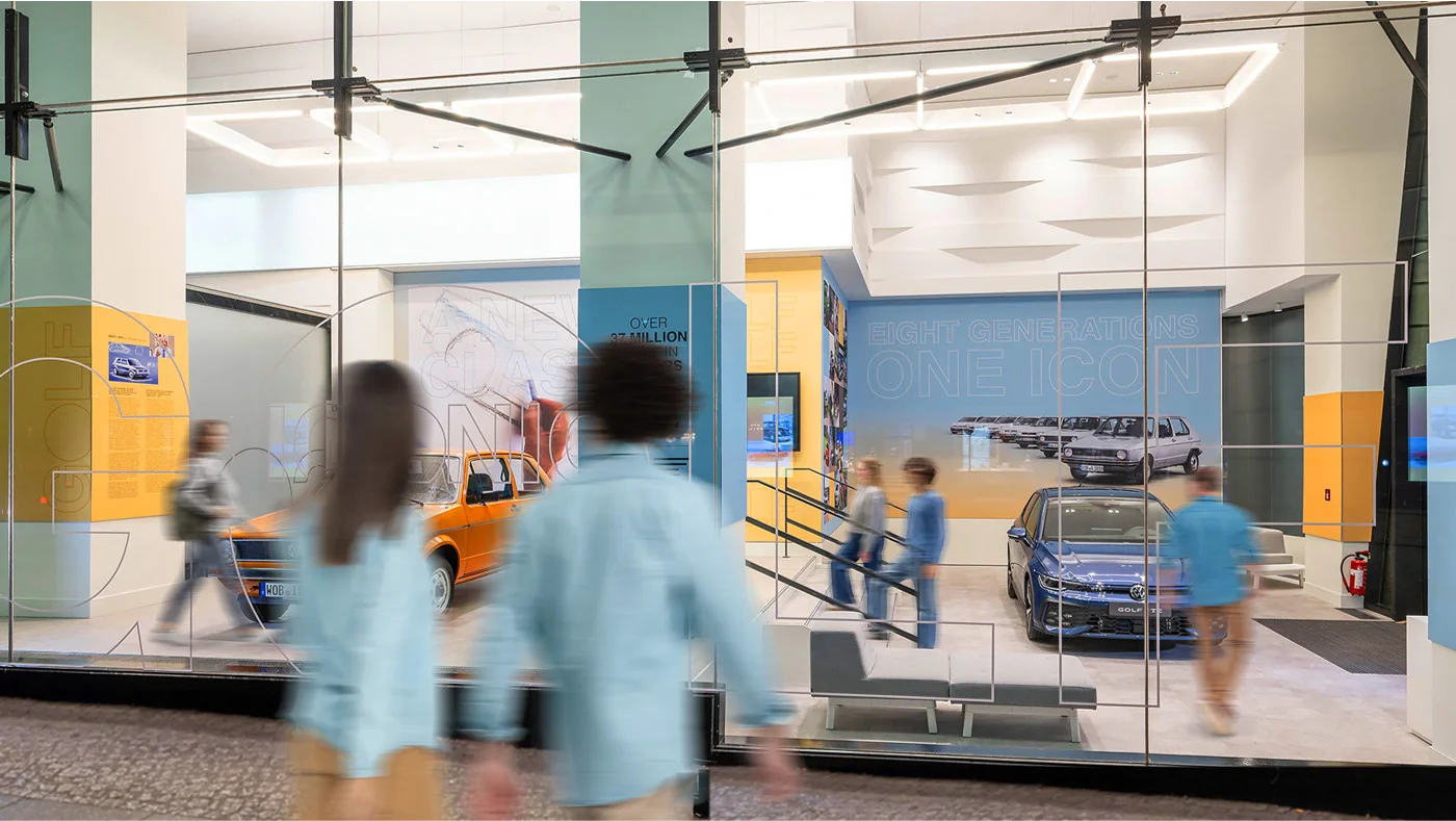 DRIVE. Volkswagen Group Forum : Museumsraum (Bild von der offiziellen Website)