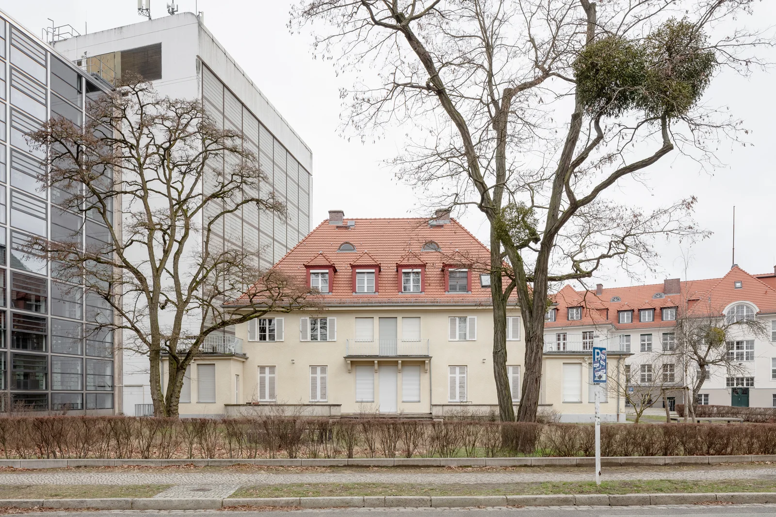 Erinnerungsort Ihnestraße : Fassade (Bild von der offiziellen Website)