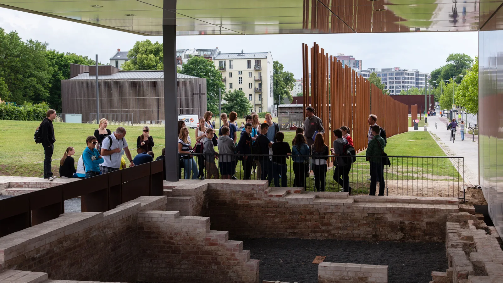 Gedenkstätte Berliner Mauer : Fassade (Bild von der offiziellen Website)