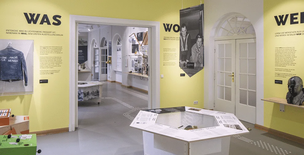 Museum Lichtenberg im Stadthaus : Museumsraum (Bild von der offiziellen Website)