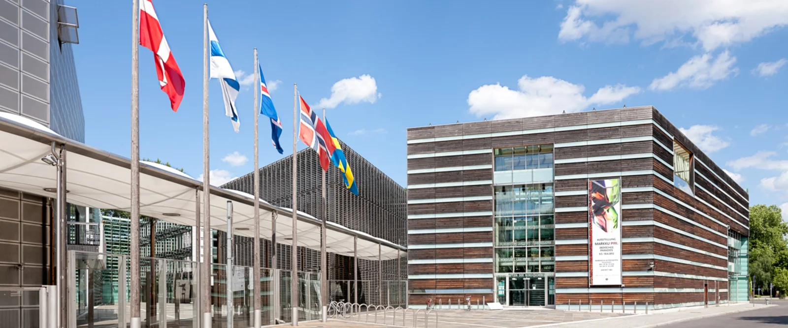 Nordische Botschaften (Felleshus) : Fassade (Bild von der offiziellen Website)