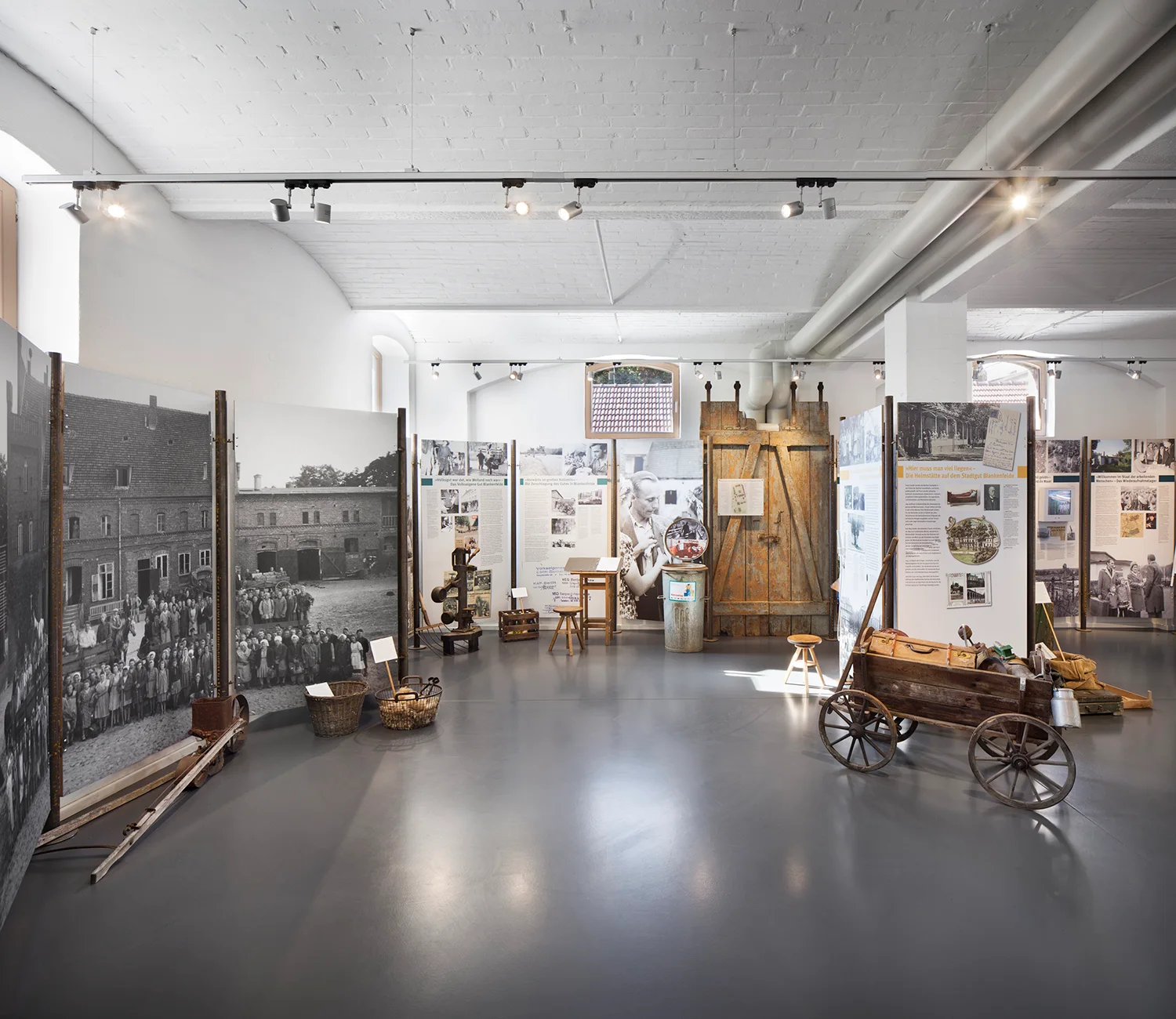 Stadtgut Blankenfelde : Museumsraum (Bild von der offiziellen Website)