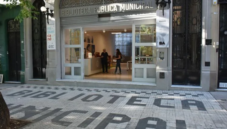 Biblioteca Miguel Cané : Fachada (imagen del sitio oficial)