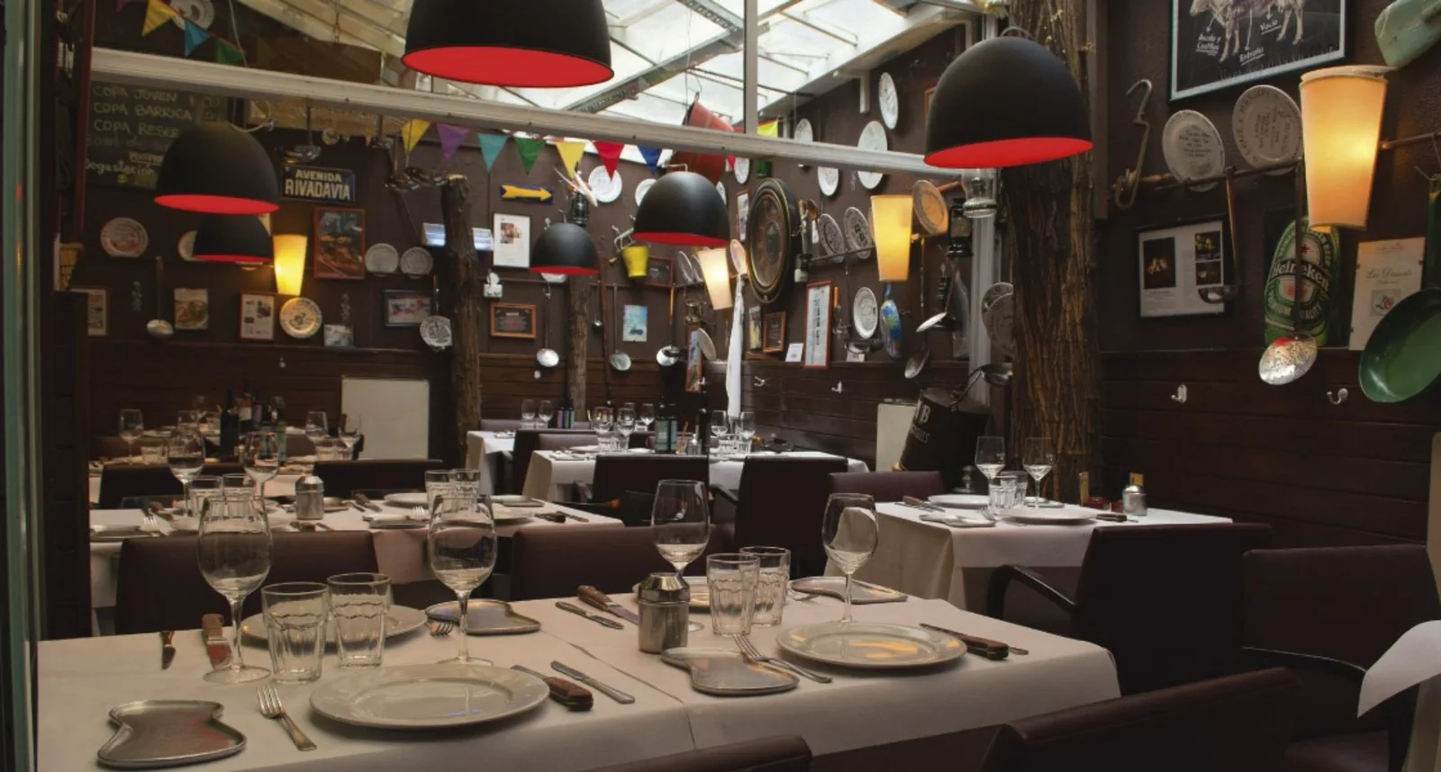 El comedor de La Cabrera en Cabrera 5127, Buenos Aires