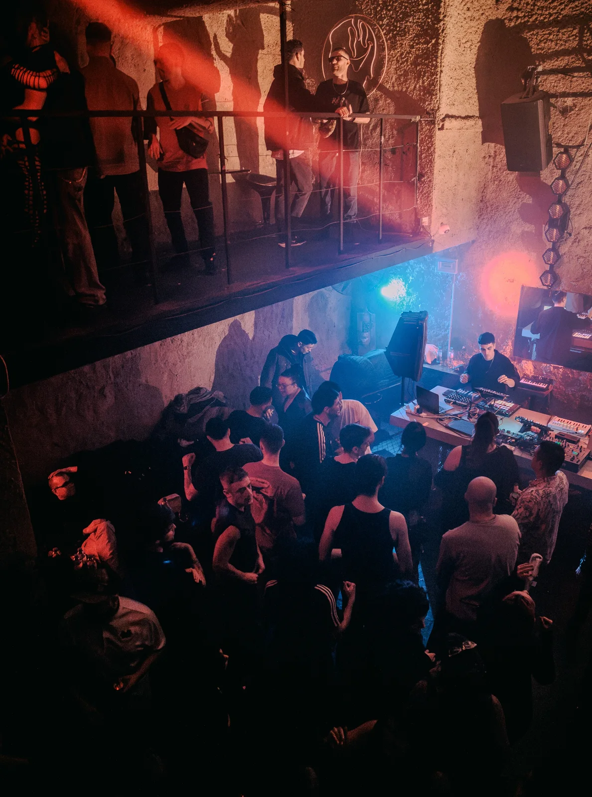 La pista y el balcón de Melt Underground durante SUR•LOW, Buenos Aires, agosto de 2026