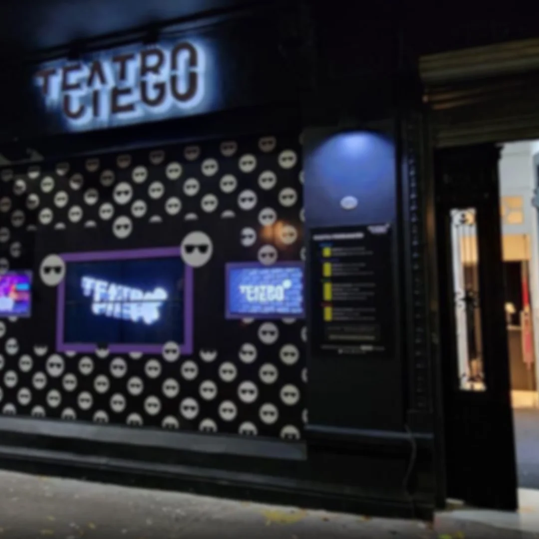 Teatro Ciego : Fachada