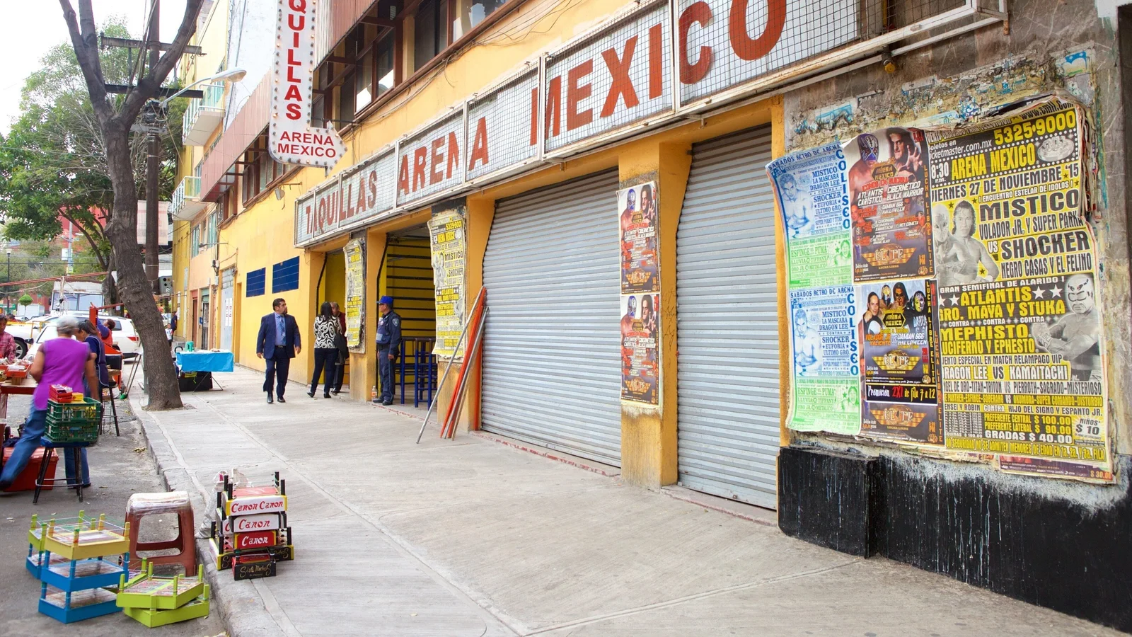 Arena México, Doctores : Fachada