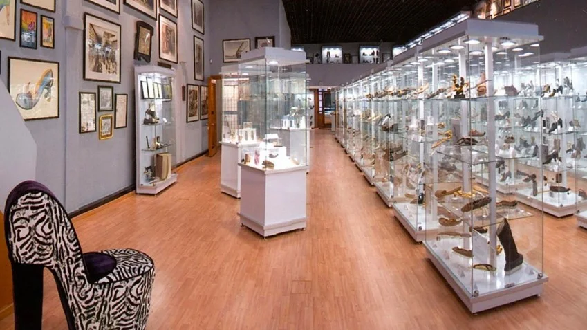 Museo del Calzado El Borceguí : Sala del museo (imagen del sitio oficial)