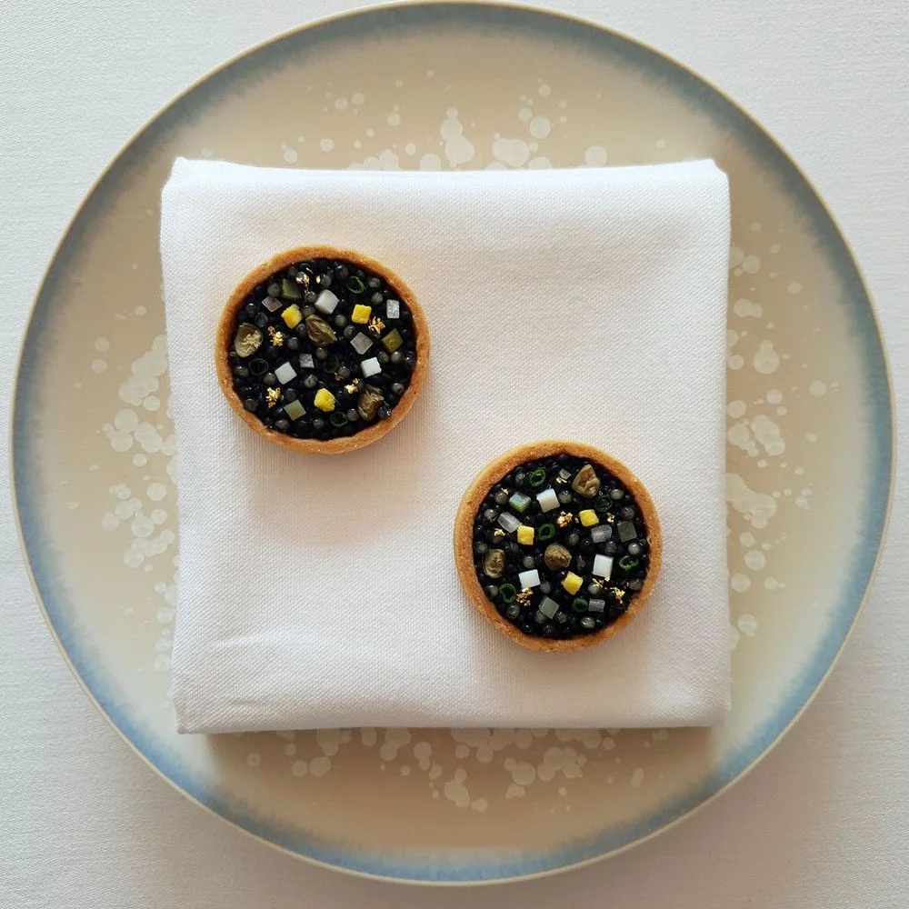Épanoui: plated savoury bites