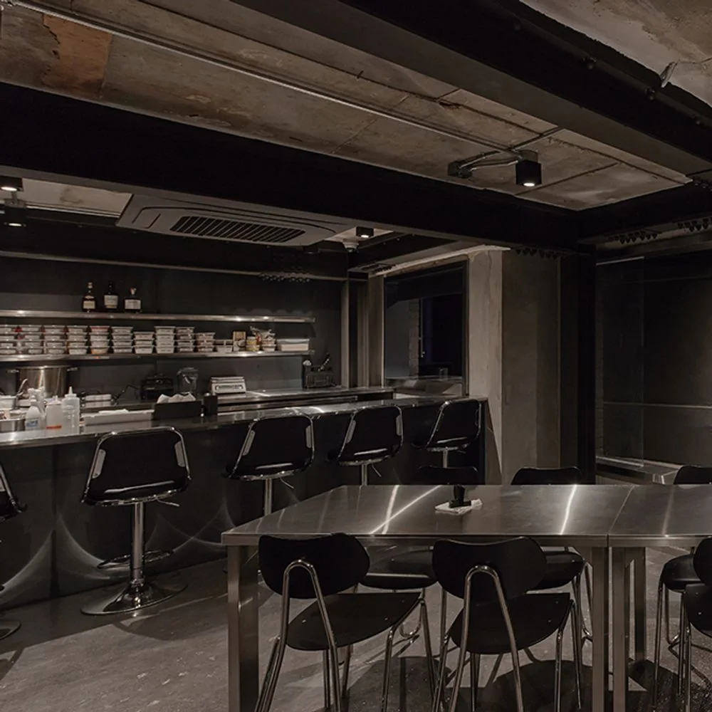 Youhan: dining room and open kitchen