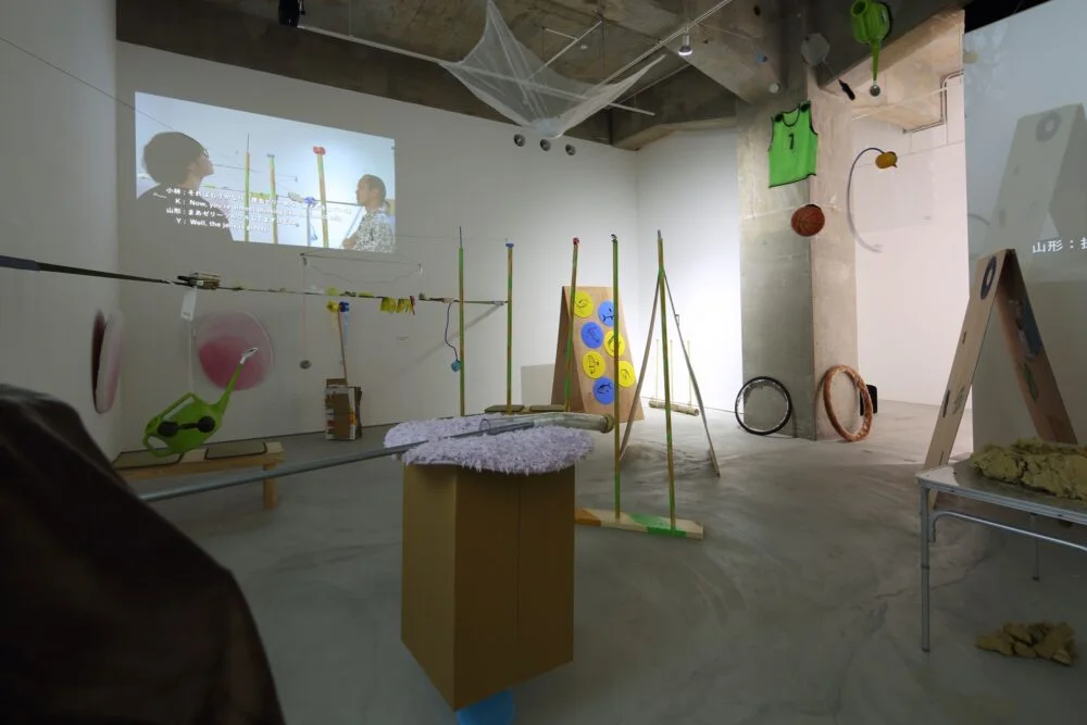 Anomaly: installation displayed in the gallery room