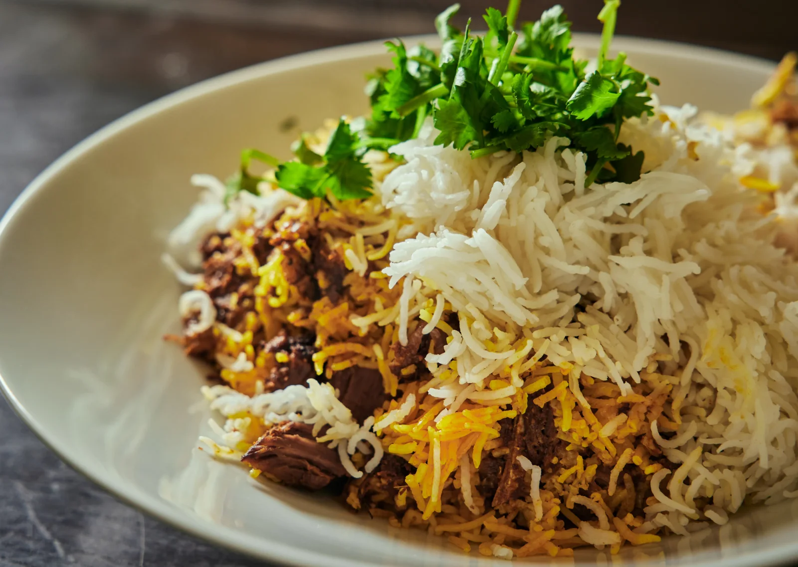 Biriyani Osawa: a dish presented by the venue, shown on its official website