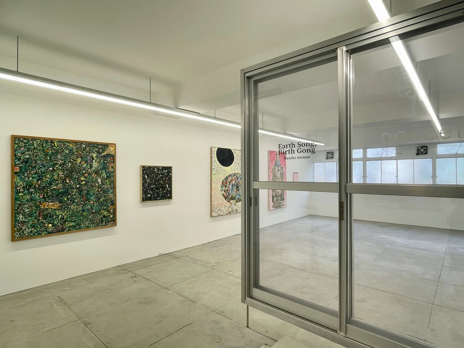 Con_: an exhibition displayed inside the glass-fronted gallery