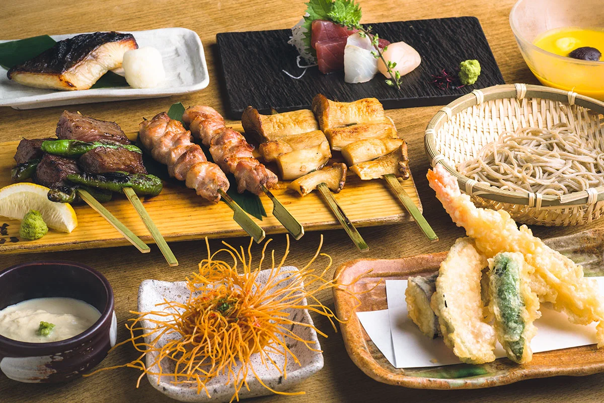 Gonpachi Nishi-Azabu: a dish presented by the venue, shown on its official website