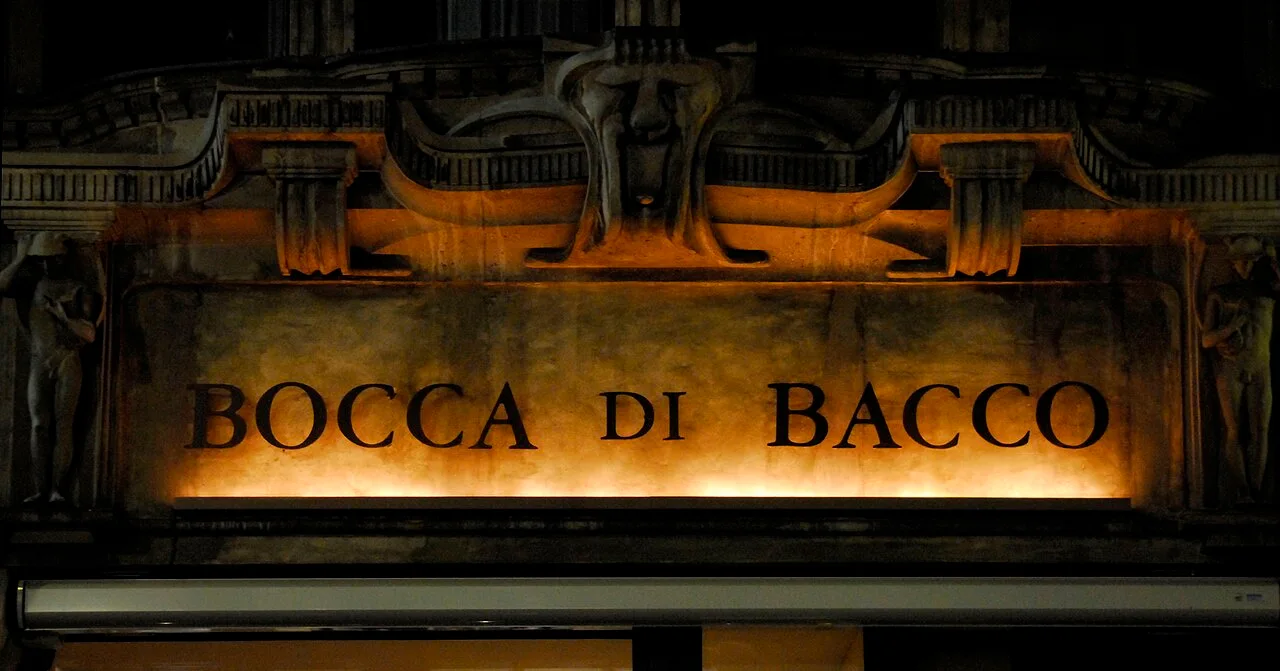 Schild von Bocca di Bacco (2008)