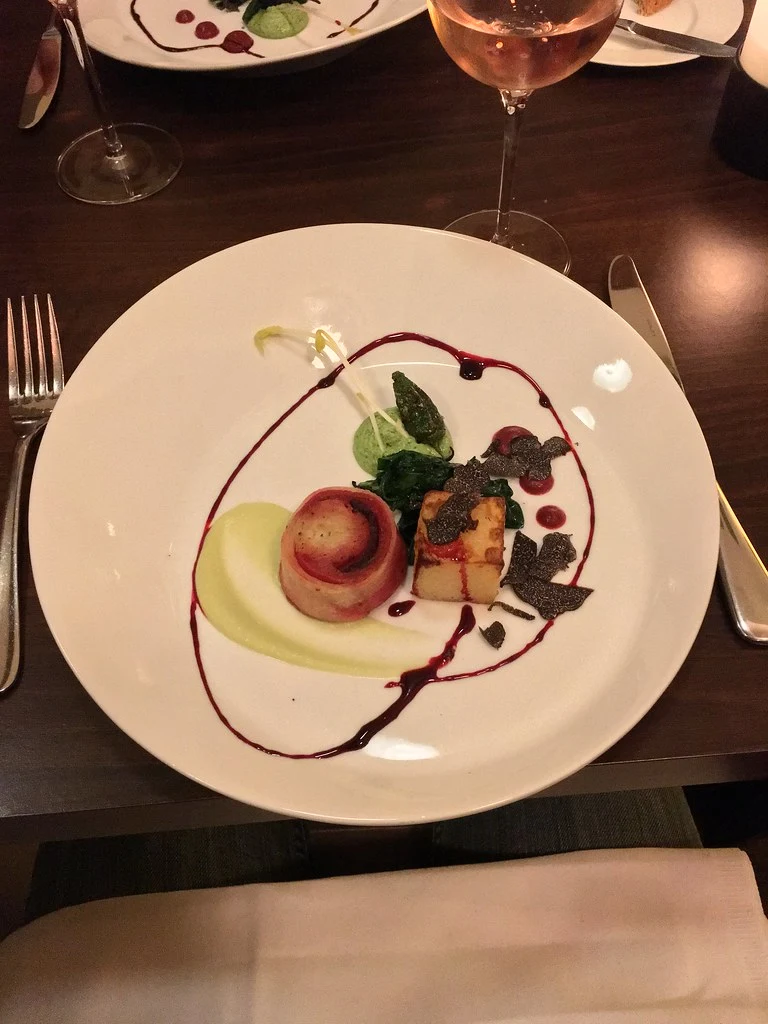 Archival photograph of food at Lucky Leek (2016)