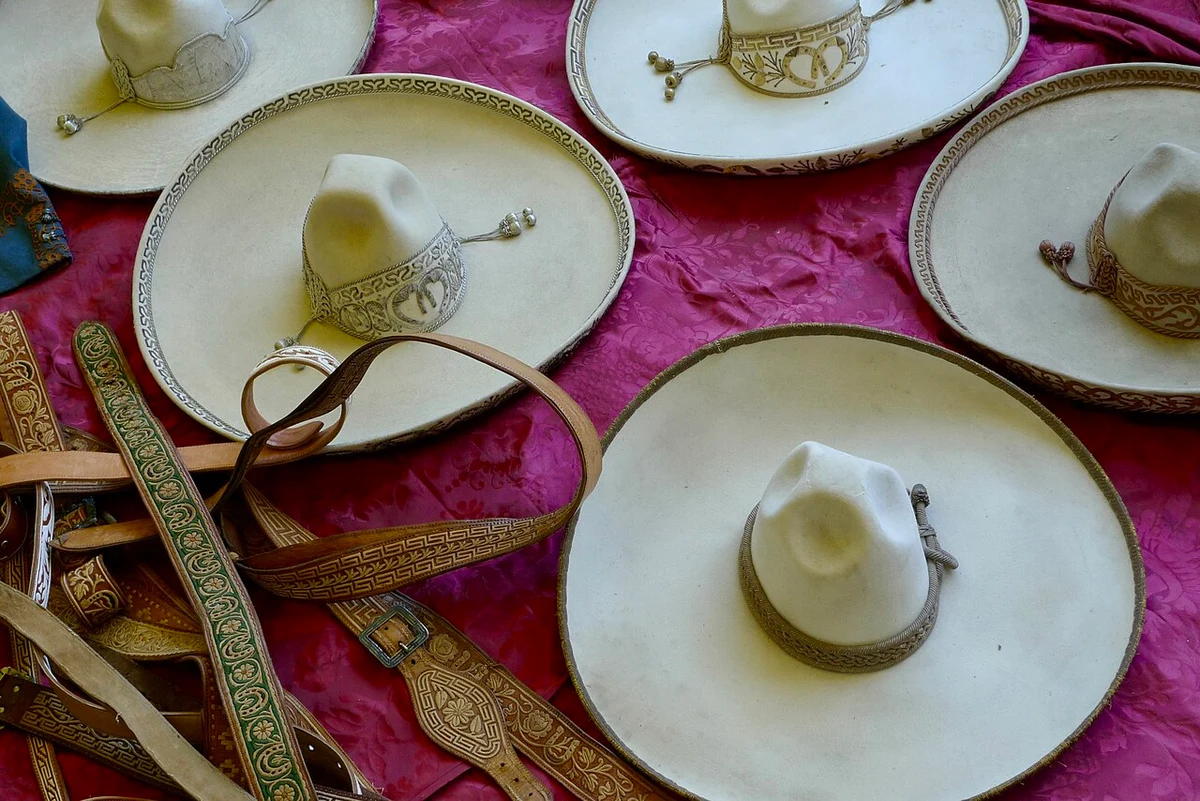 Sombreros charros en Mercado de La Lagunilla (2011)