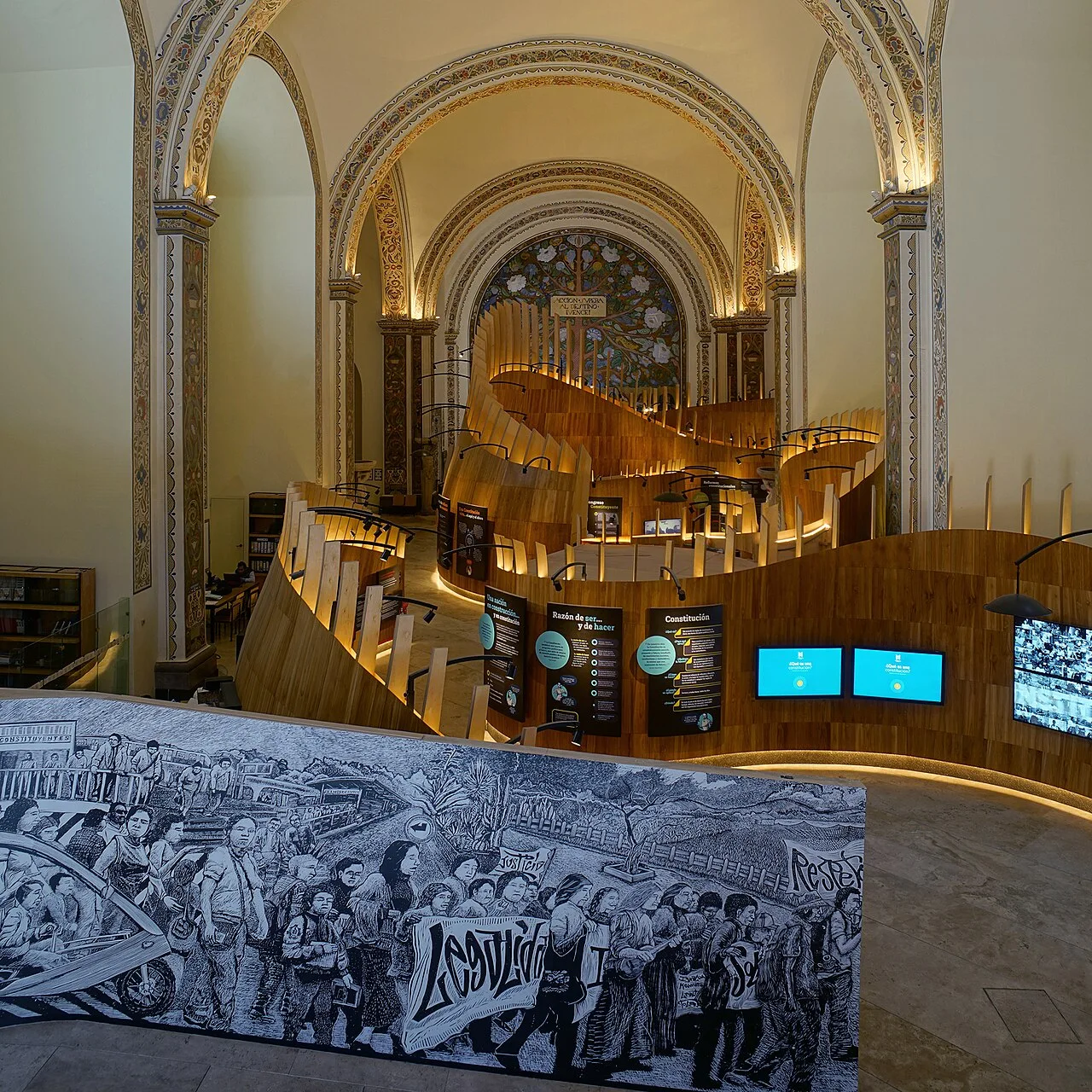 Interior de Museo de las Constituciones (2017)