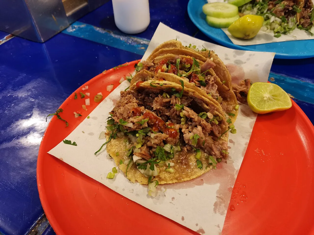 Food served at Tacos Charly (2020)