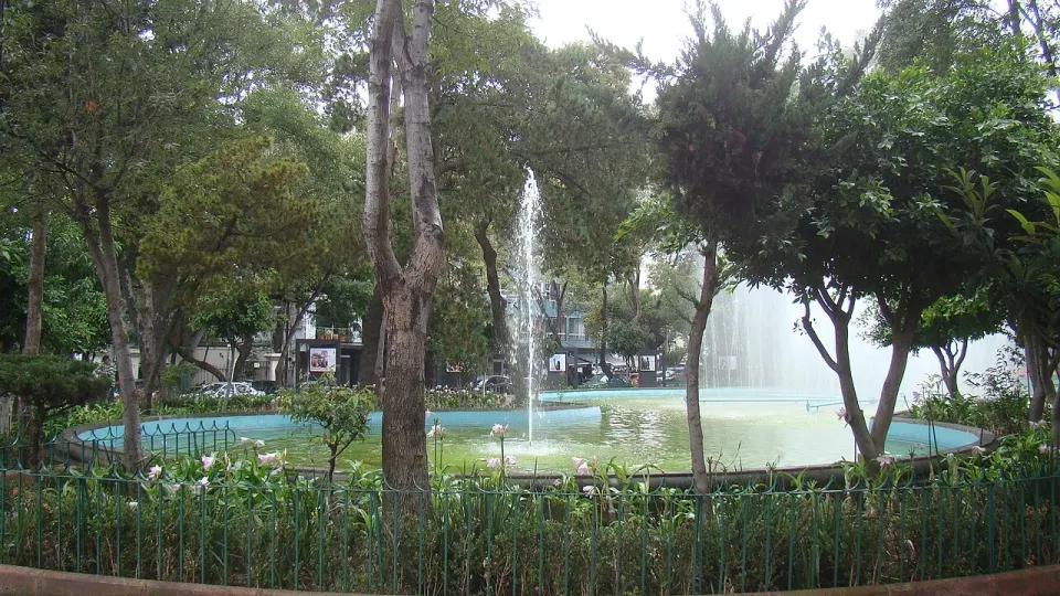 Vista de Plaza Luis Cabrera (2016)